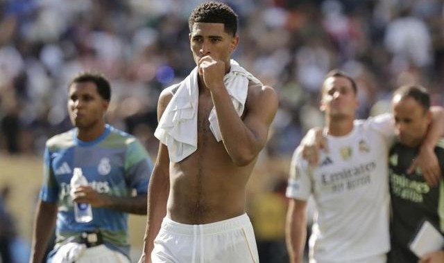 世体：贝林厄姆恢复进展顺利，可能在9月马德里德比中复出